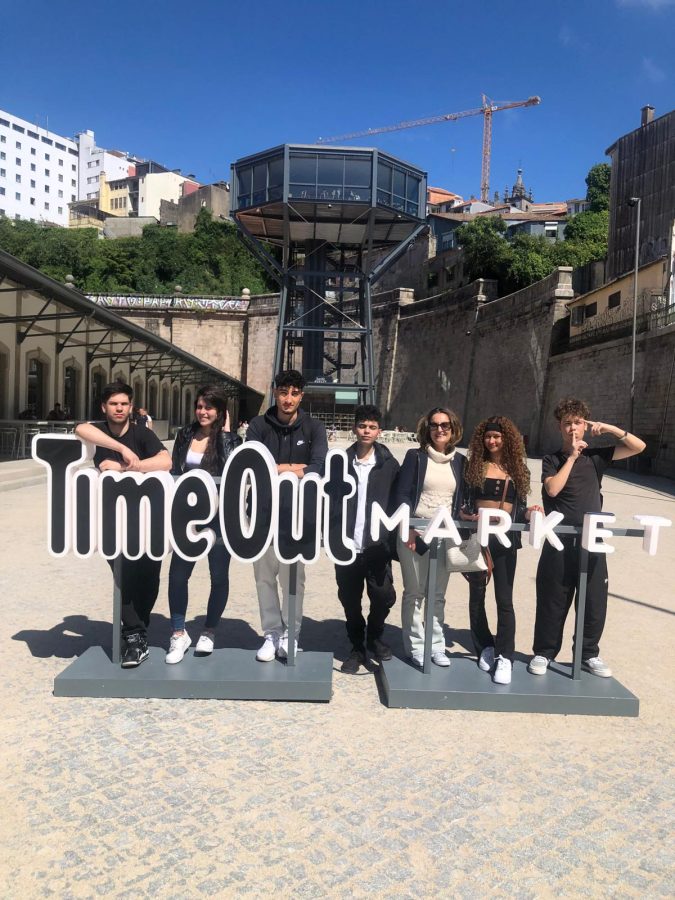 Visita pedagógica à Time Out no Porto